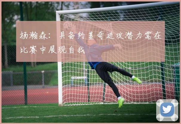 杨瀚森：具备约基奇进攻潜力需在比赛中展现自我